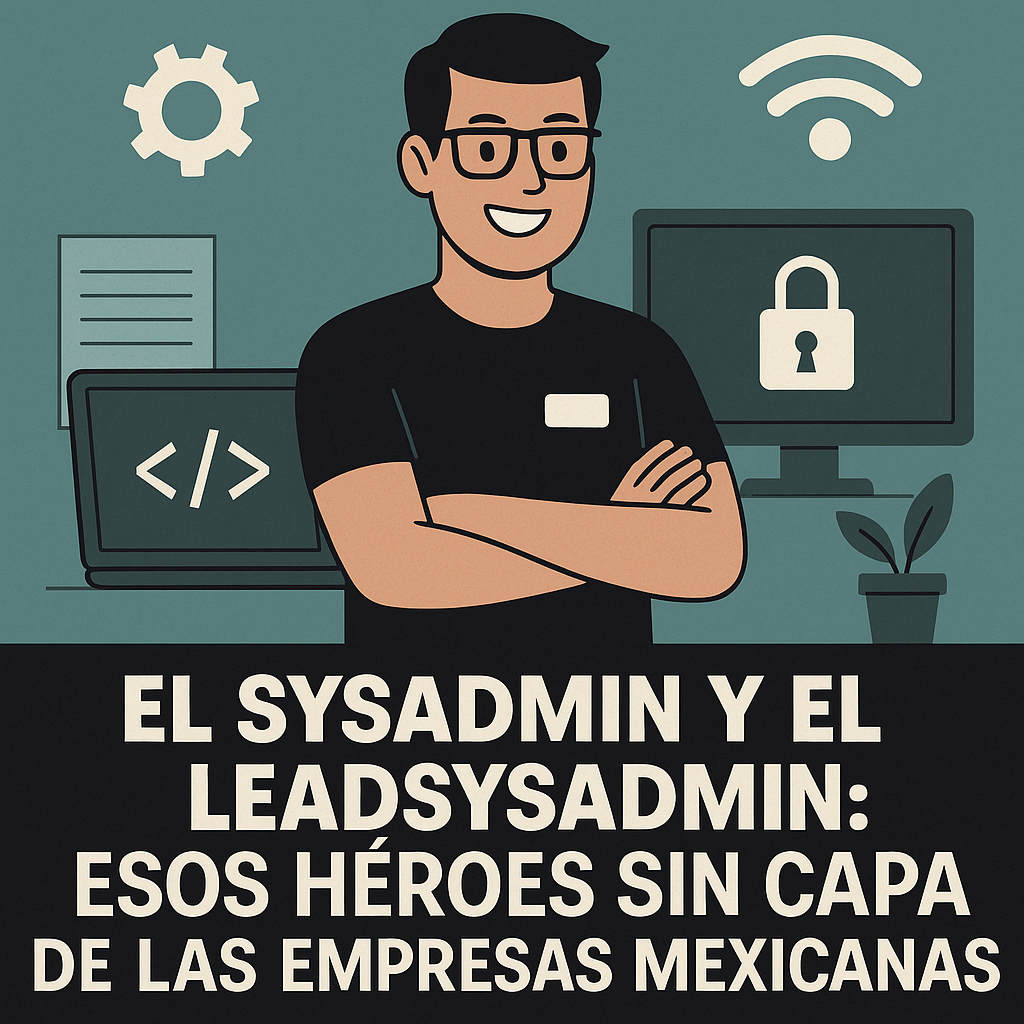 El SysAdmin y el LeadSysAdmin: esos héroes sin capa de las empresas mexicanas