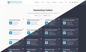 Networking Toolbox: el juguete nuevo de mi homelab.